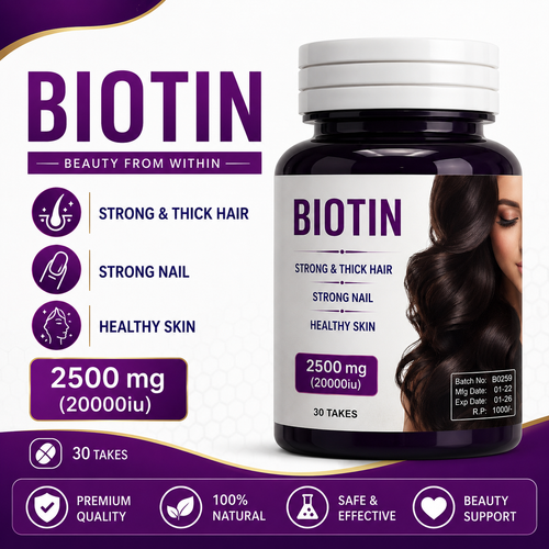 Biotin (Skin- Hair- Nails)