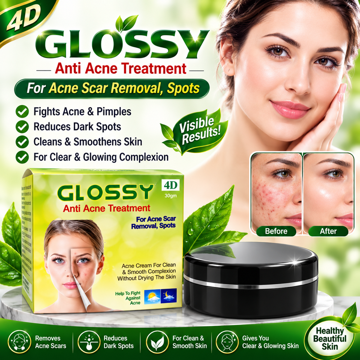 Glossy & Glutathione Skin treatment