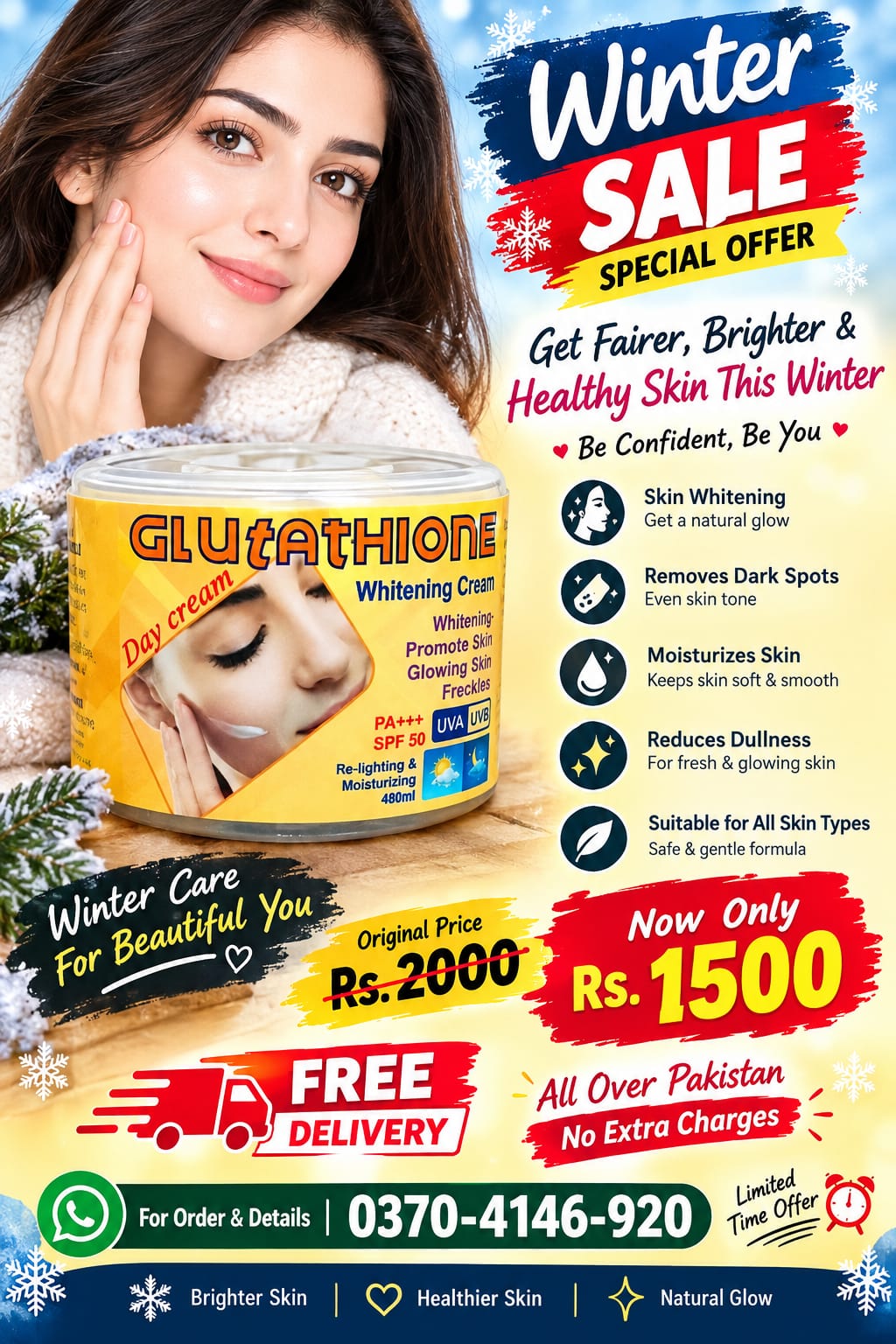 Glossy & Glutathione Skin treatment