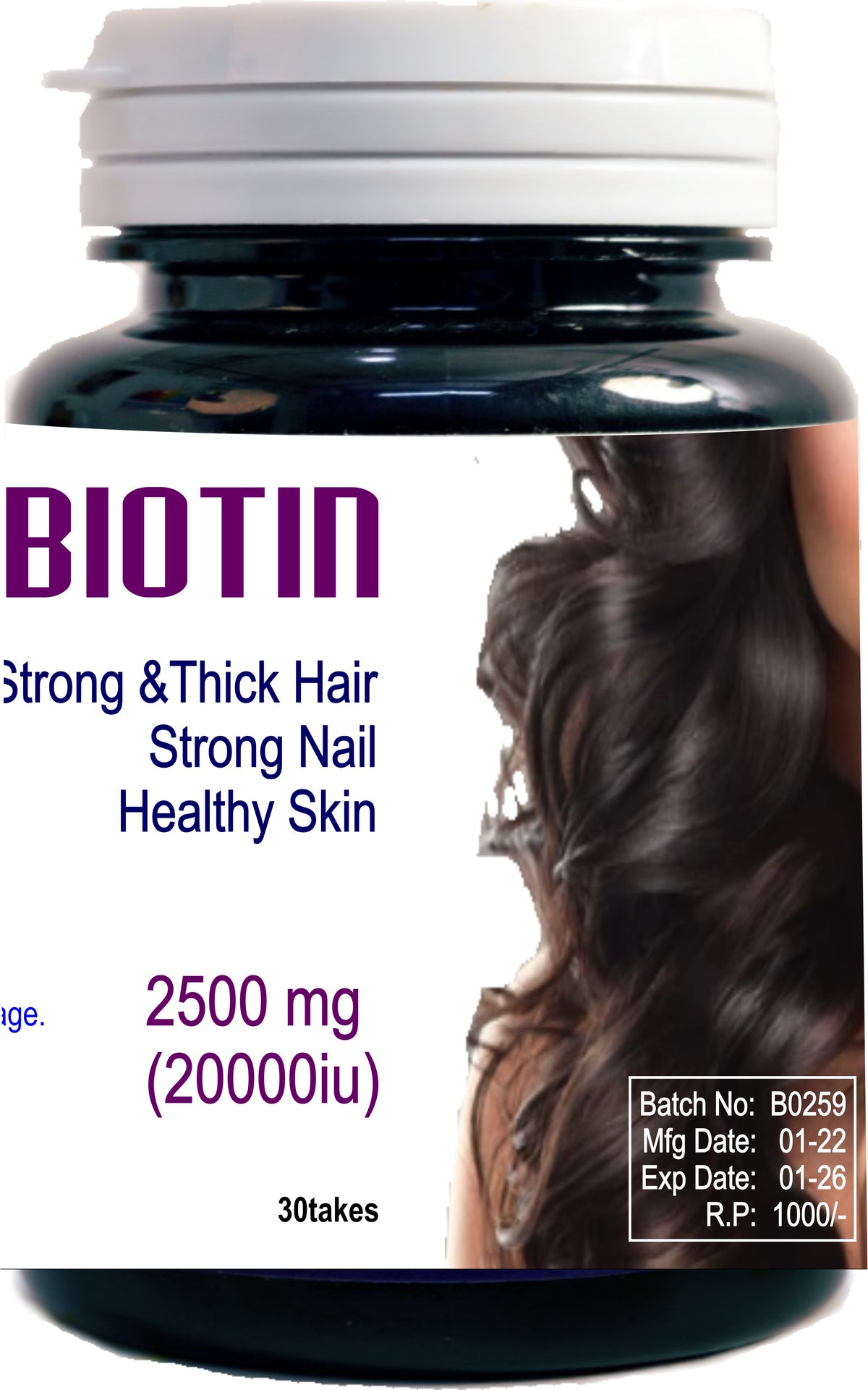 Biotin (Skin- Hair- Nails)